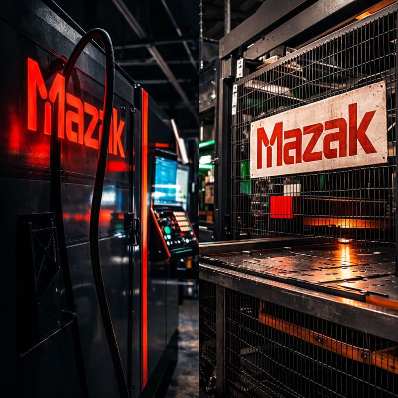 Mazak fiber laser at Benson Machine Works